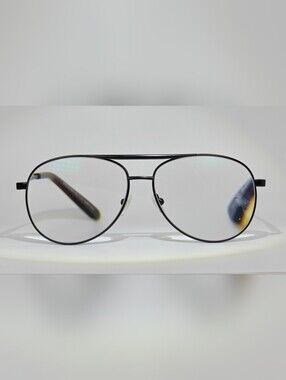 Discover. Black Aviator Metal frame. Better Lens Shape For RX.